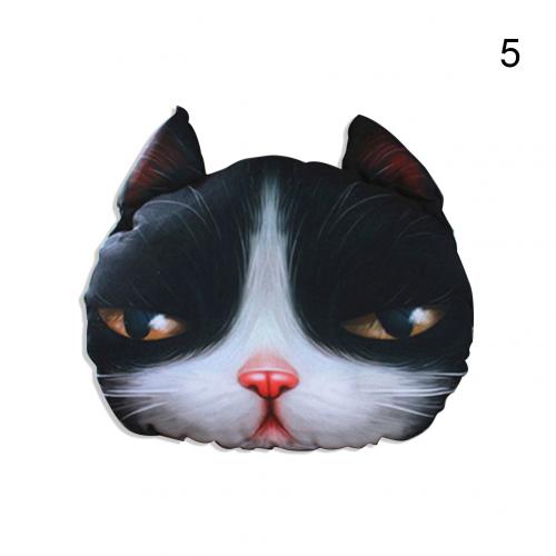 Appui-tête en forme d&#39;animal mignon pour voiture, coussin de cou et de tête de chien Cool, oreiller de taille avec noyau + coussins en charbon actif: 5