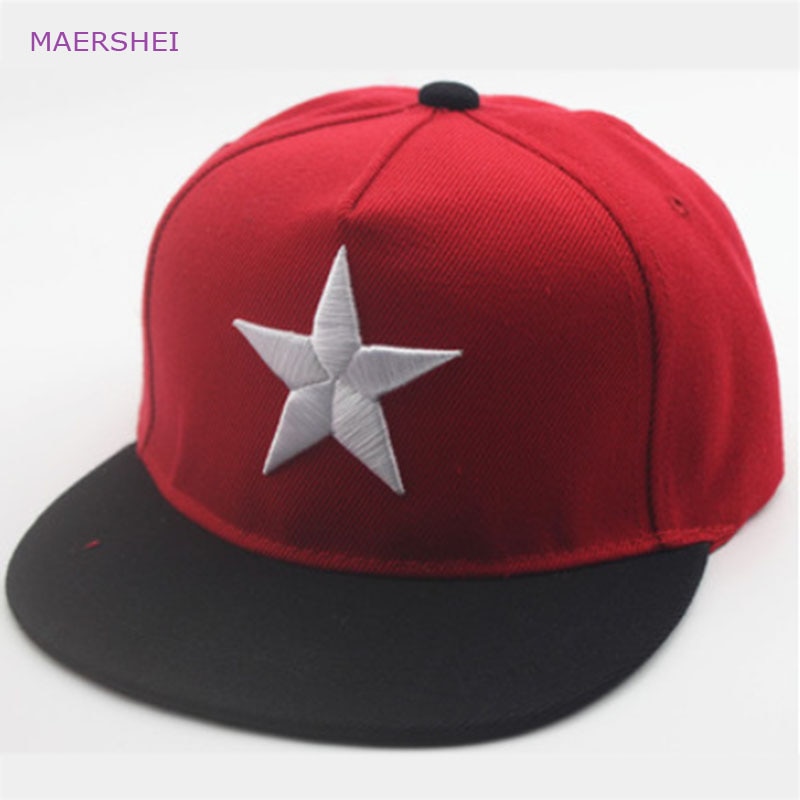 MAERSHEI Children's Big Five Baseball Hat kids caps boy outdoor street dance cap