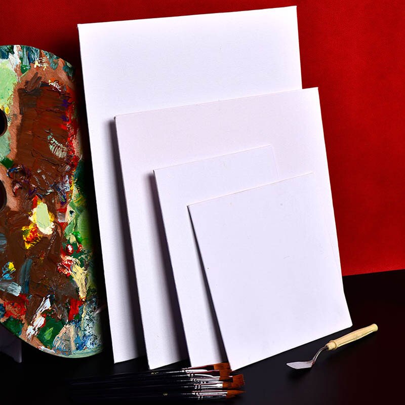 10Pcs Ultrathin Painting Canvas Panel Board Deep Super Value Pack for Oil & Acrylic Paint Oil Painting Board Art Supplies