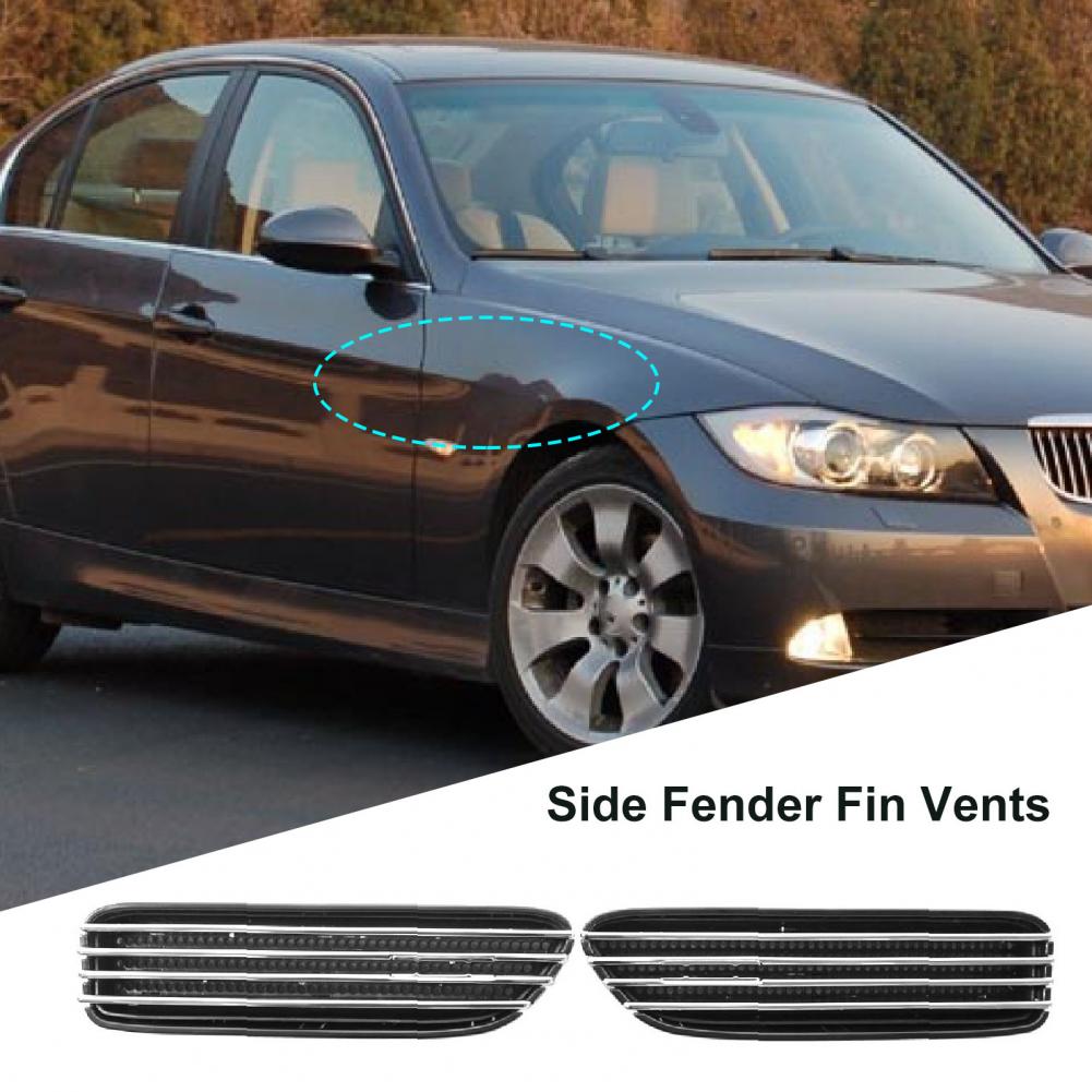 Grille de ventilation pour garde-boue latéral Compact de pour BMW E46 M3 2001 – 2006, 2 pièces