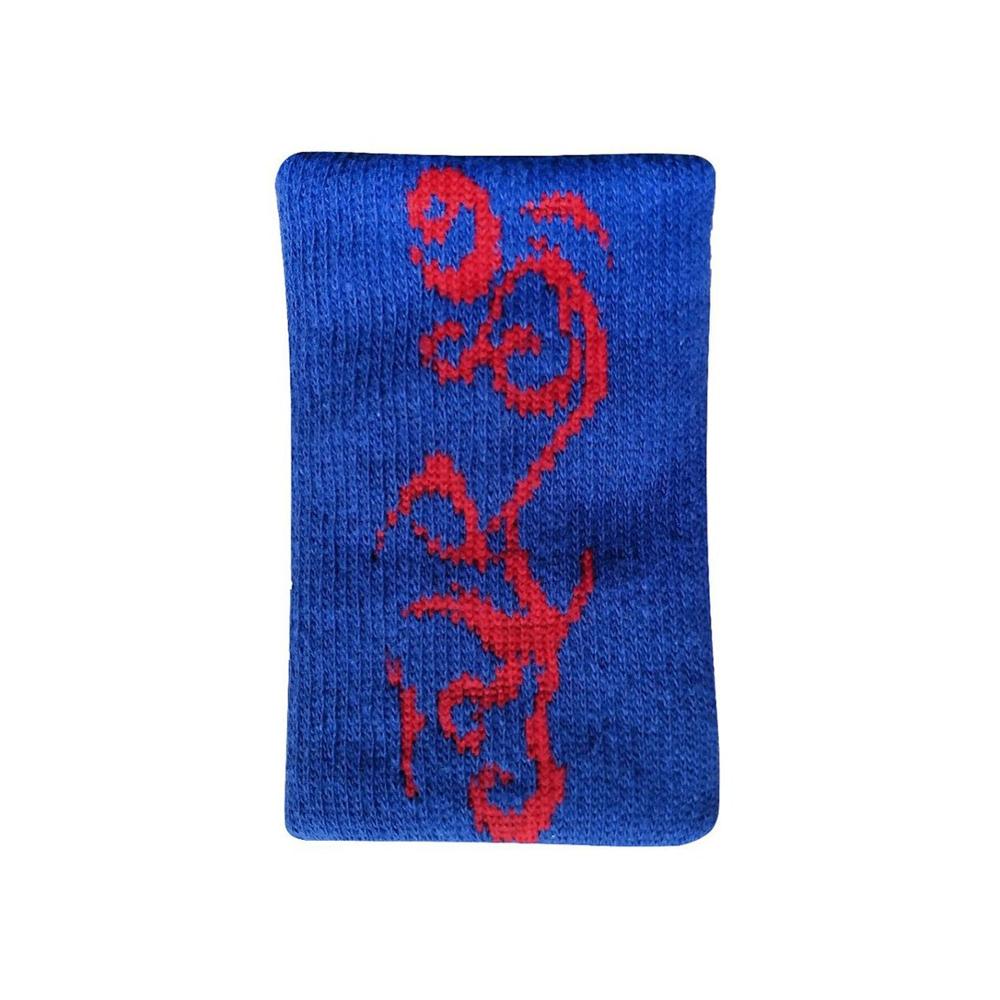 1pc Neue HEIßE Armbänder Sport SchweißBand Hand Band Schweiß Handgelenk Unterstützung Klammer wickelt Wachen Für Fitnessstudio Volleyball Basketball Sport: Marine Blau