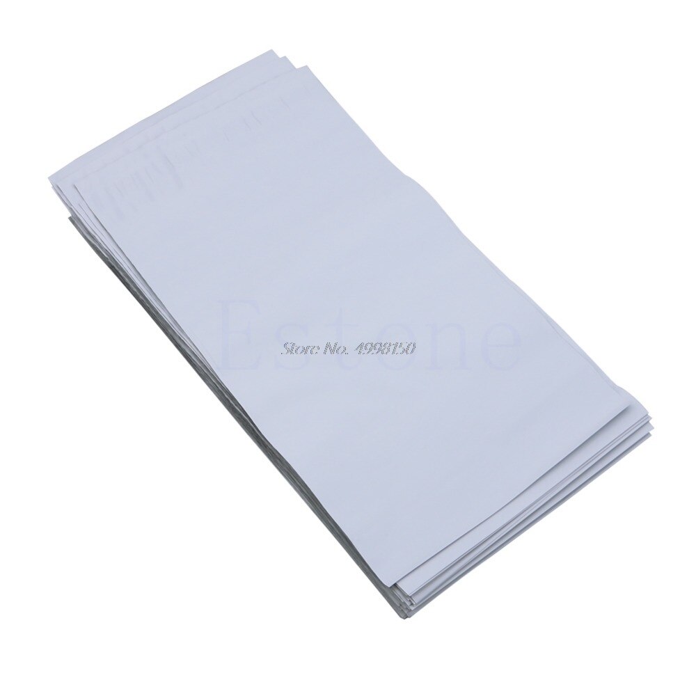 Lot 100Pcs 5 Sizes Poly Mailer Self Sealing Plastic Mailing Bag Polybag
