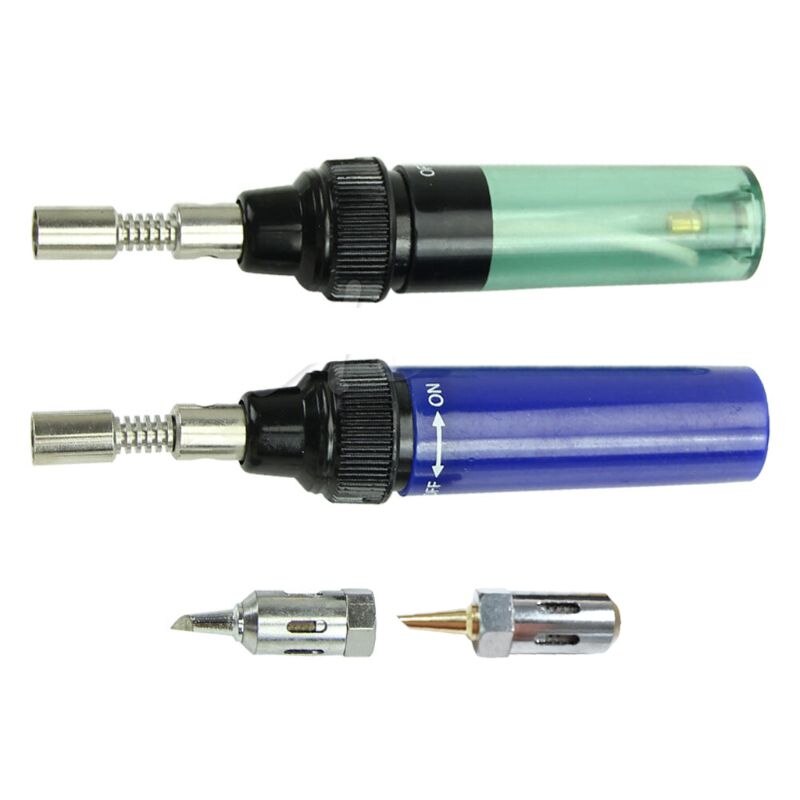 1300°C Butane Gas Blow Torch Soldering Iron Gun Cordless Welding Pen Burner