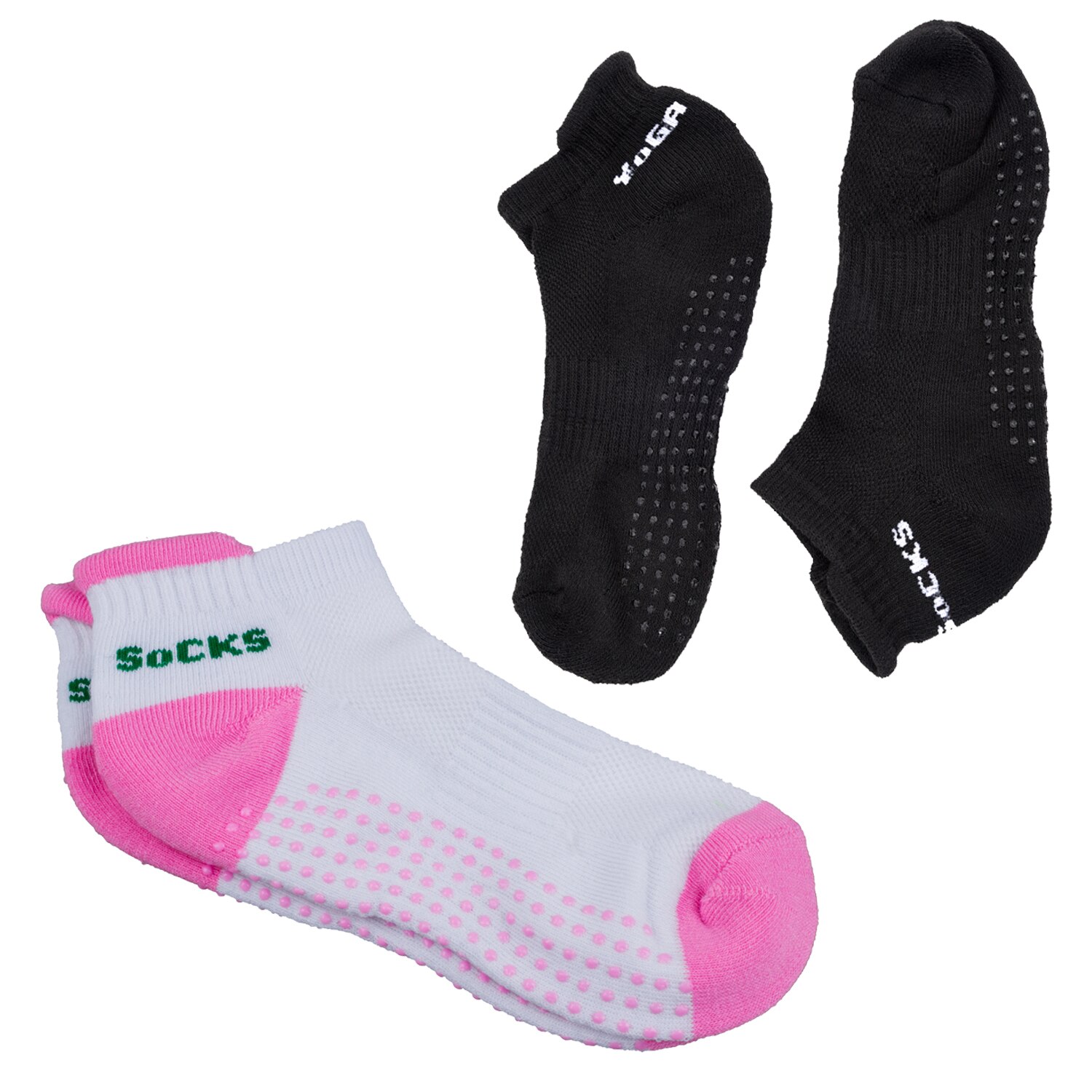 Women Cotton Yoga Socks Gym Fitness Sports Socks No Toes