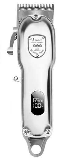 cord cordless hair trimmer men electric hair clipper beard hair cutting machine Pivot edge outlines detail trim: Two-Silver