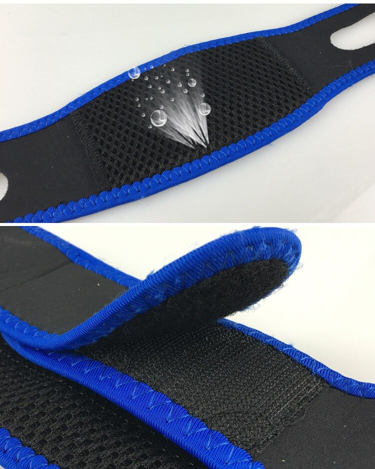 1pc neopren anti snorke stoppe snorking hake stropp belte anti apnea kjeve løsning søvnstøtte apnea belte sovepleie verktøy