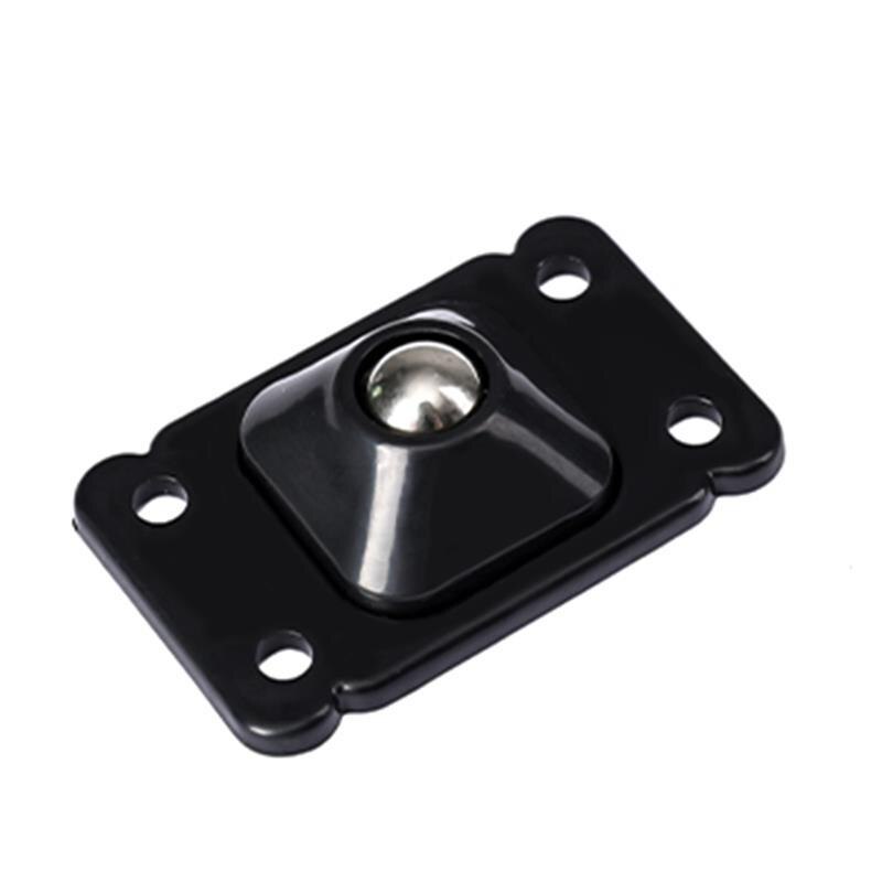 4 stk trinse trinse 360 grader lim universal trinse rulle bevegelig liten hjul oppbevaringsboks bunn universal hjul: Svart