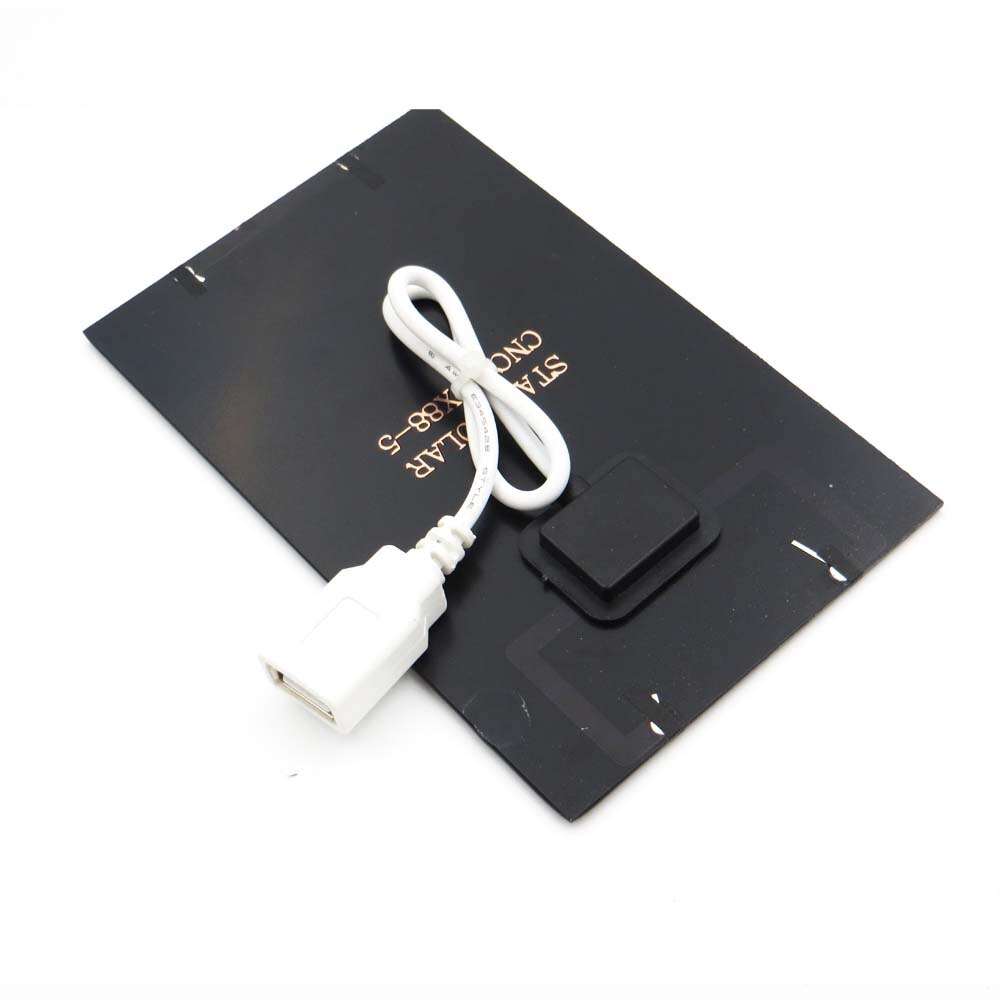 5V 2W Solar panel with wire Mini Solar Cell Solar Panel Standard Epoxy Polycrystalline Silicon with USB poly