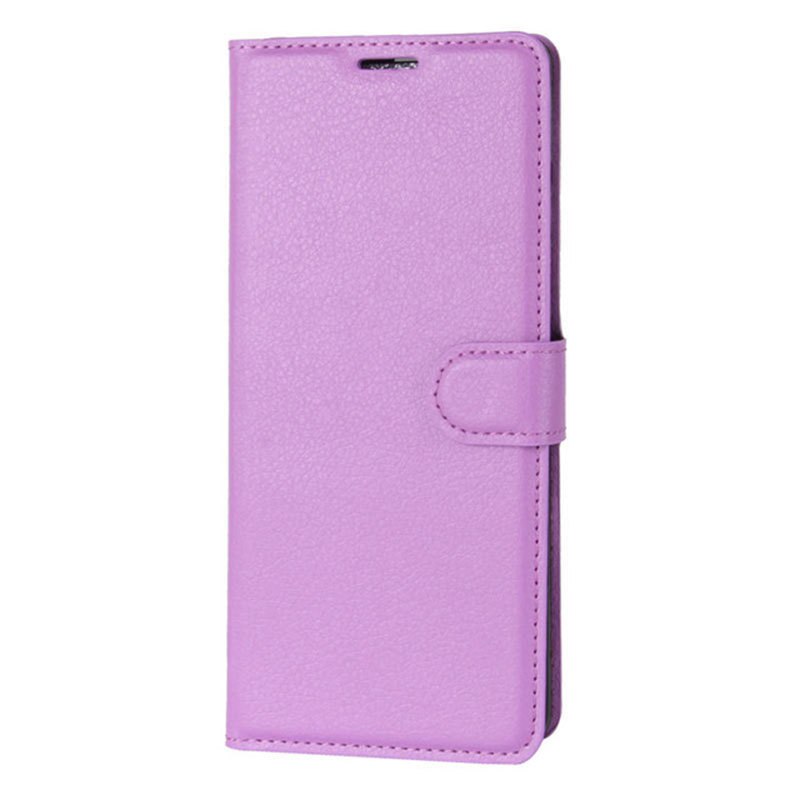 Flip Oppo A7 Luxe Portemonnee Van Kunstmatige Leather Cover Voor Mobiele Telefoon Voor Oppo Ax7 Cph1901 Cph 1901 Oppoax7 Ax 7 A7 Case: oppo a7 / Purple