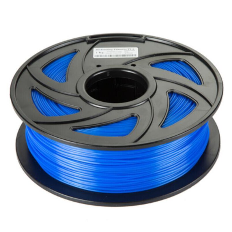 Filament pour imprimante 3D CTC 1.75 1KG PLA | de supérieure, ABS bois TPU PetG PP PC matériaux de Filament en plastique pour RepRap: UV blue