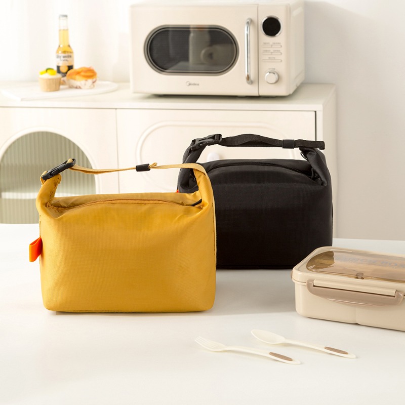 Lunch Pack Insulated Bento Bag Aluminium Foil Lunchbox Ice Bag Portable Dinner Picnic Food Lunch Storage Handbag for Work