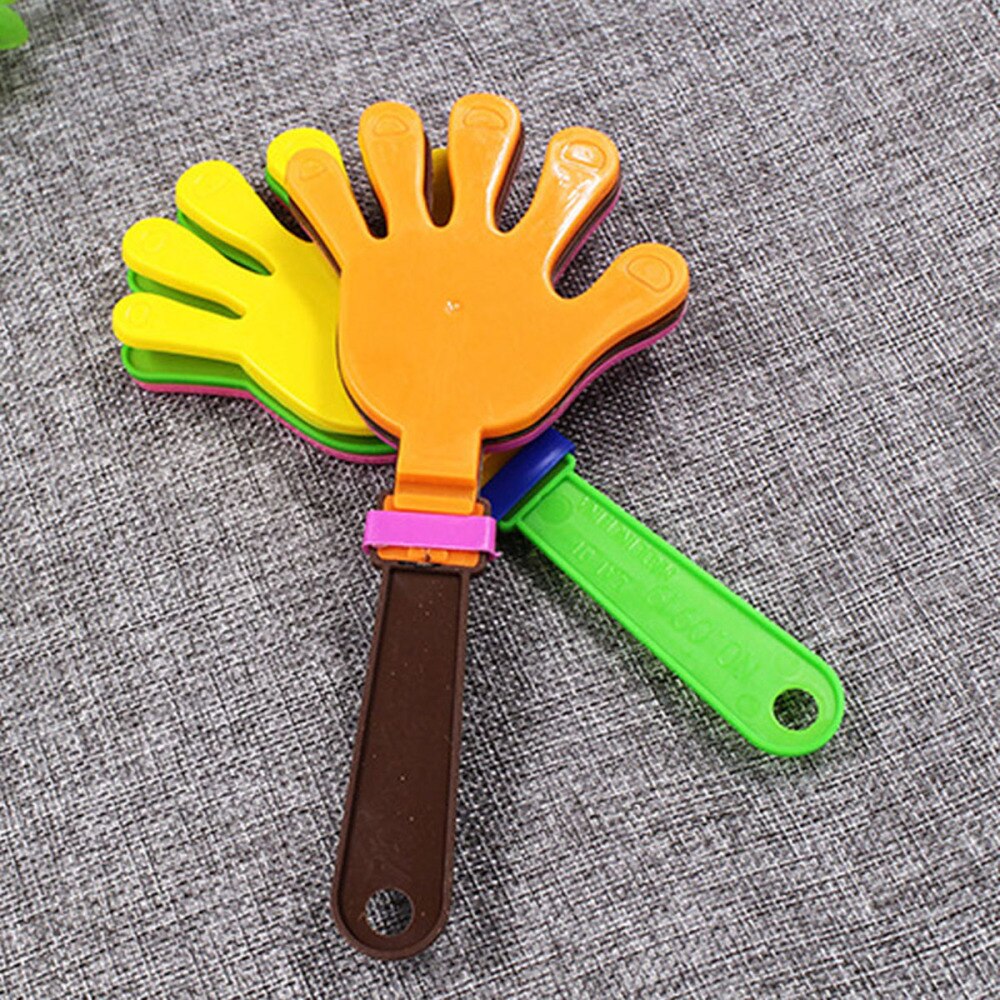 20pcs Plastic Hands Clap Funny Cheer Prop for Party Consert Club (Mixture Colour)