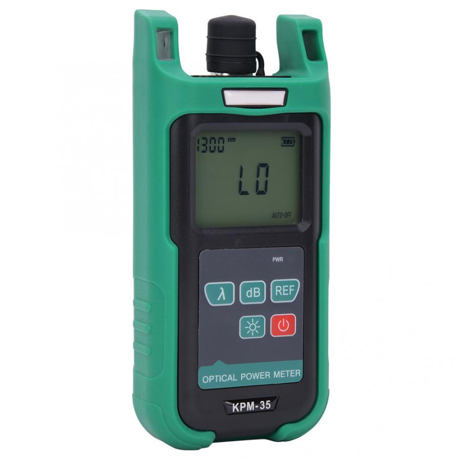 KMP-35 High Precision Optical Power Meter Measuring Instrument with 6 Wavelength -70dBm - +10dBm Testing Tool Equipment