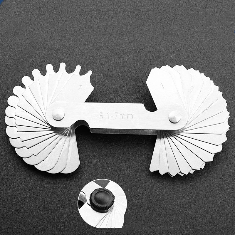 metal Radius ruler Surveying And Mapping Drawing Tools Foot Ten Kinds Of Style Multipurpose Template Ruler