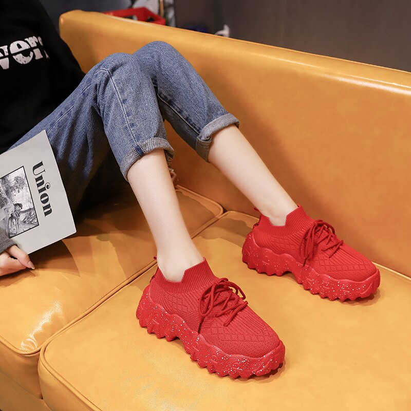 Loopschoenen sneakers vrouwen netto oppervlak scarpe donna ademend feminino zapatillas mujer femme deportivas zapatos vrouwen schoenen