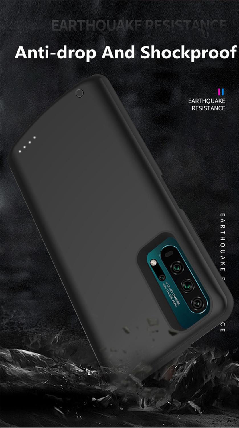 6500mAh Batterie Ladegerät Fällen Für Huawei Nova 5T Extenal Batterie Energie Ladung fallen Für Huawei Nova 5T Energie fallen