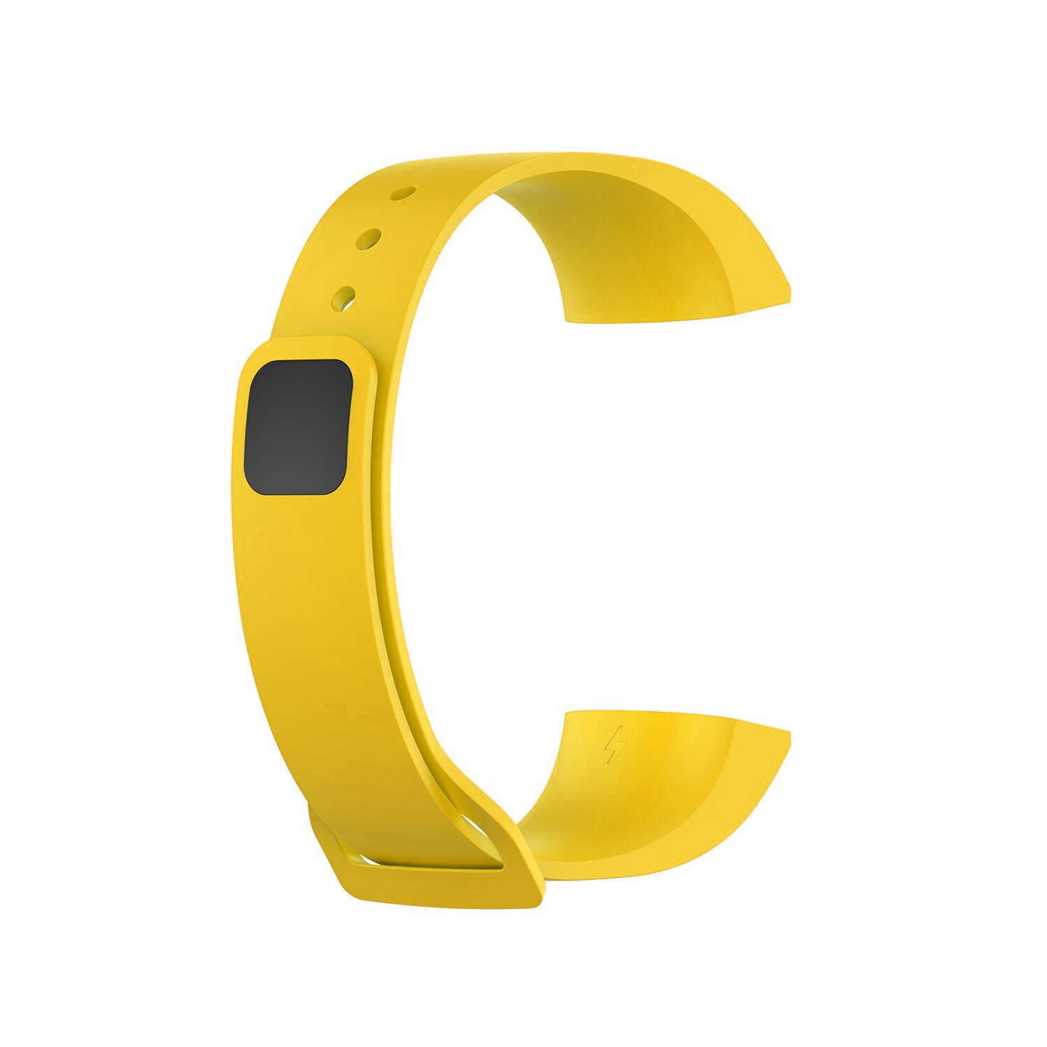 Dla Redmi bransoletka pasek zegarka dla Xiaomi Mi inteligentny zespół 4C inteligentny pasek bransoletka wymiana silikonowy zegarek nadgarstek: YELLOW