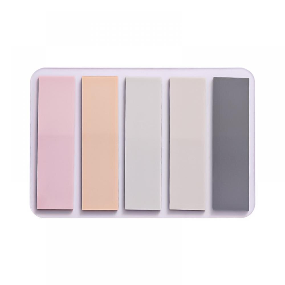 Convenient Wall Sticker Memo Self Adhesive Memo Pad Sticky Notes Bookmark Marker Memo Sticker Paper