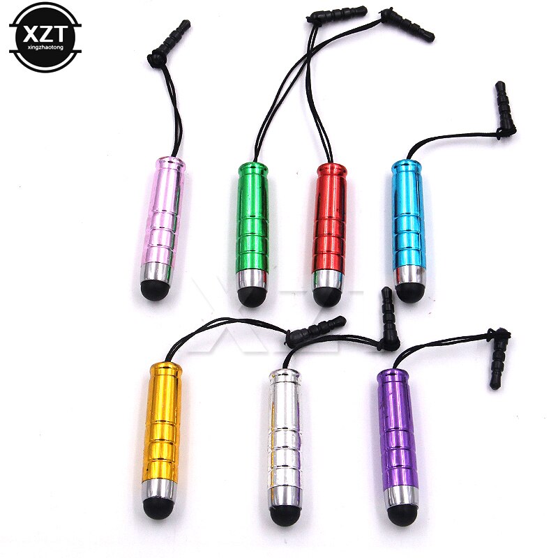 10Pcs Universal Capacitive Screen Touch Pen Stylus for Smart PC Laptop Tablets Pens with Dust Plugs Touch Screen Stylus Pens