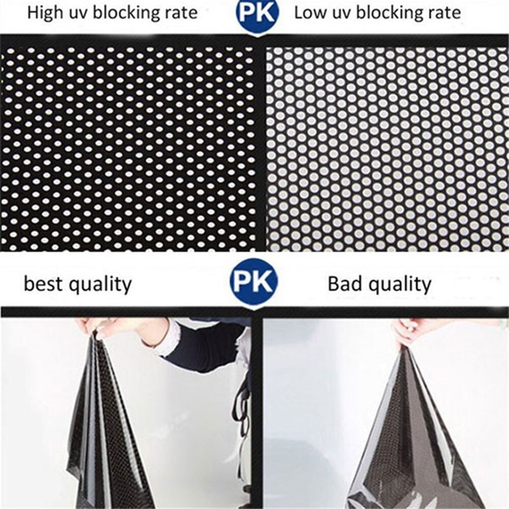 Sun Block Film Anti-UV Car Static Sunshade Stickers Window Glass Sunscreen Curtain Insulation Car Sunroof Sun Solar Film Shade