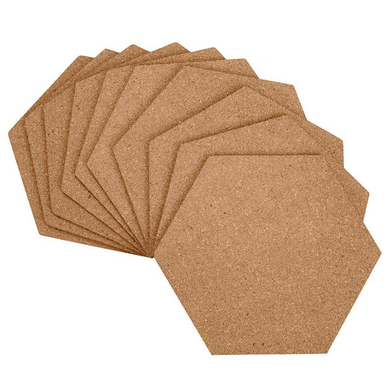 BEST7 Kurk Boards Gevuld Met Sticky Backboards, Mini Muur Bulletin Boards, Pinboards-Foto 'S, Foto 'S, notities, Doelen, Schilderijen,: Default Title