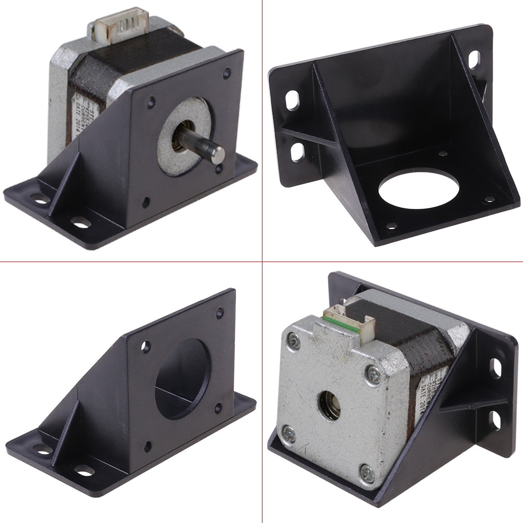 NEMA 17 Steppr Motor- Zubehör Kunststoff Halterung L Typ Halterung Montieren 42 treten Stepper Motor- Nema17 Motor- Halfter