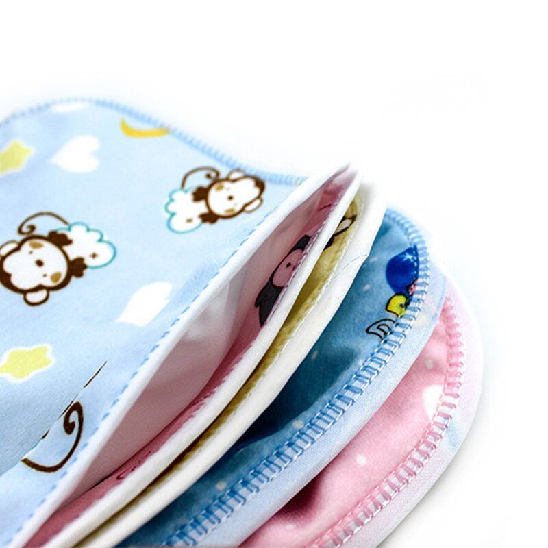Lot de 5 bavoirs pour bébé, serviette imperméable, bavoir en coton Ultra-doux pour nourrissons, poche, une variété de couleurs de riz