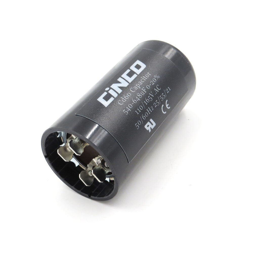 thumbnail image 2 of 165 Vac Start Capacitor 540-648 Uf/MFD 110-125 VAC Volt Run Round Start Capacitor Replacement Part By 68uf Capacitor 2 of 10