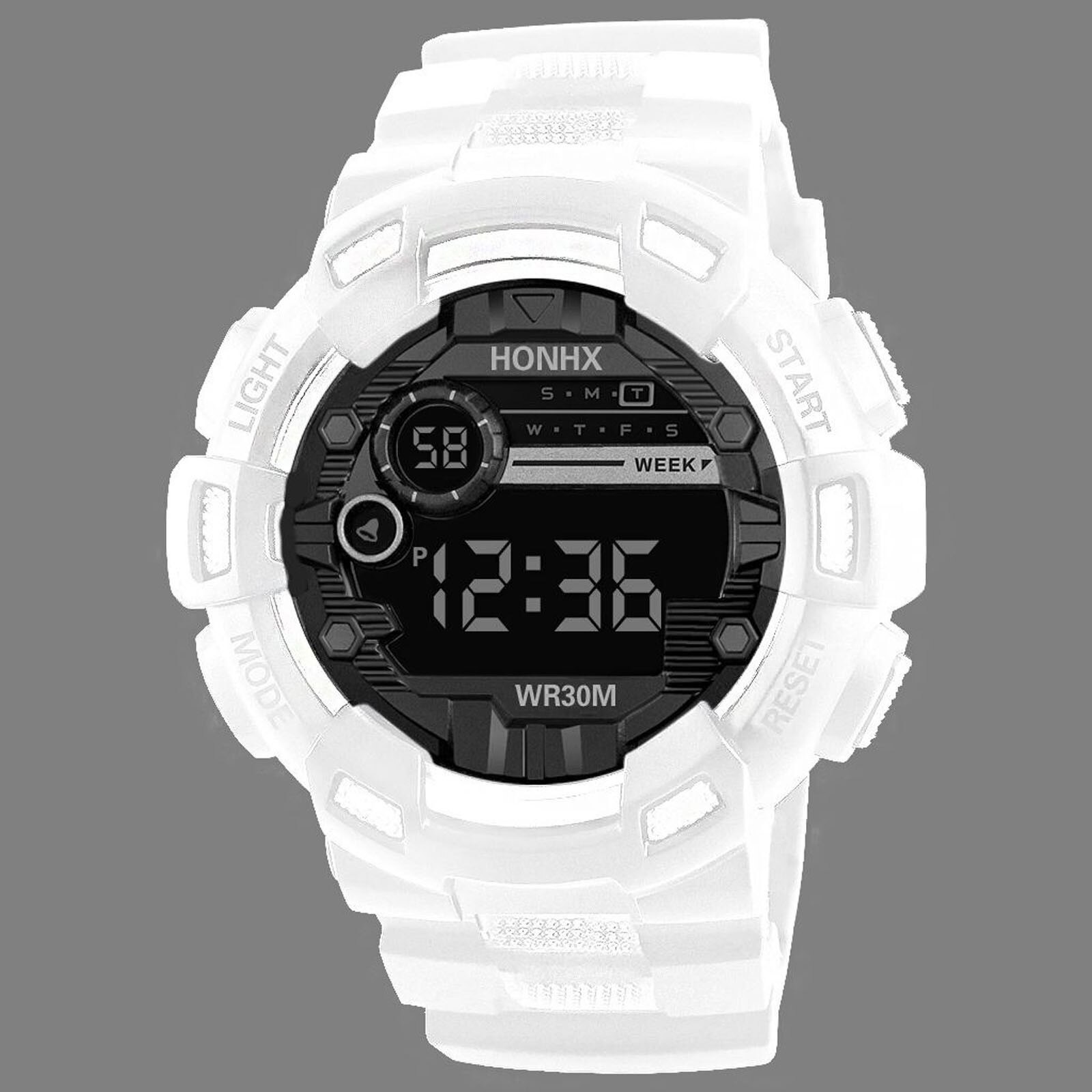 reloj hombre Mens Watch Water resistant Sport watch Digital wrist Stopwatches for male relogio masculino Watch