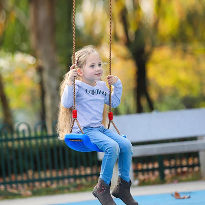 Outdoor Swing Speelgoed Voor Kinderen Indoor Schommel Touw Seat Gegoten Voor Kids Genieten Bloemen Birdsong Tuin Speelgoed Schommels