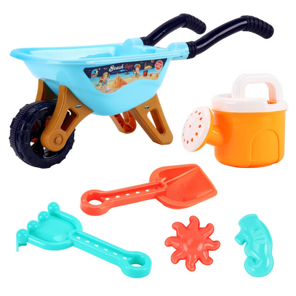 1 Set Delicate Practical Convenient Lovely Beach Set Kid Sand Toys for Kids: Blue