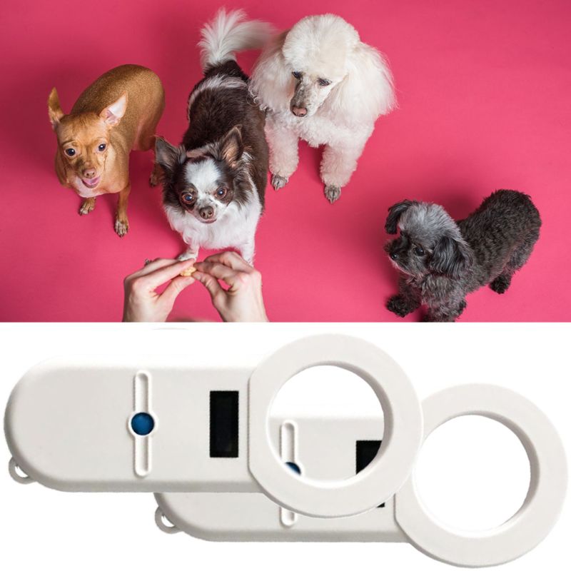 Handheld Protable Pet Chip Reader Scanner Animal Microchip Recognition Reader