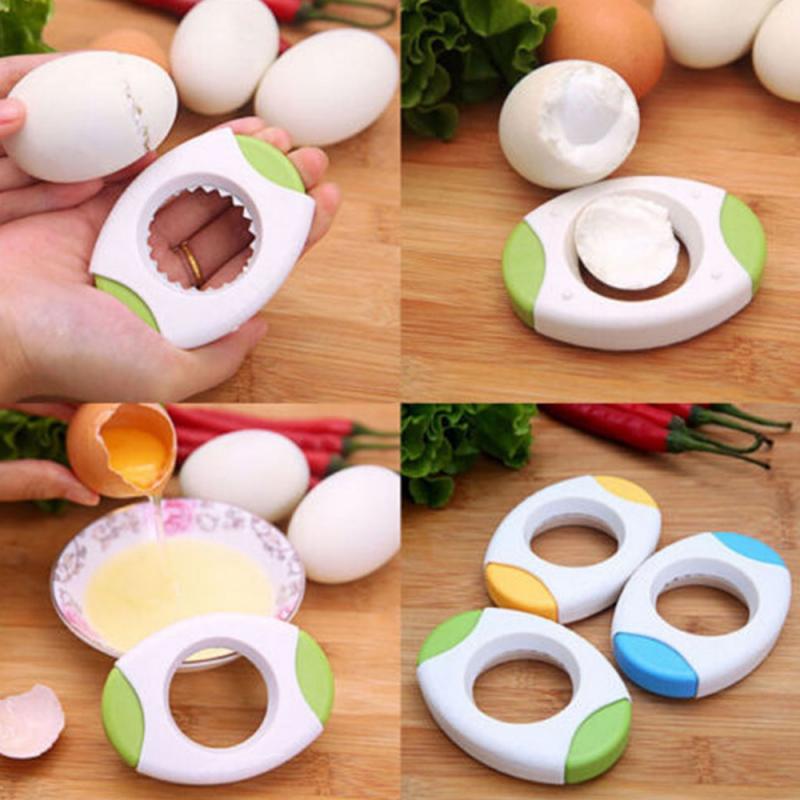 Ei Schaar Ei Opener Gereedschap Keuken Essentiële Gekookt Ei Shell Topper Cutter Opener Ei Cup Cutte Ei Gereedschap Keuken Gadgets