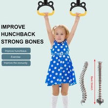 Children Hanging Ring Children Swing Bar Rings with Rings Kids Trapeze Swing Bar for Indoor Outdoor Tree Playground Yard