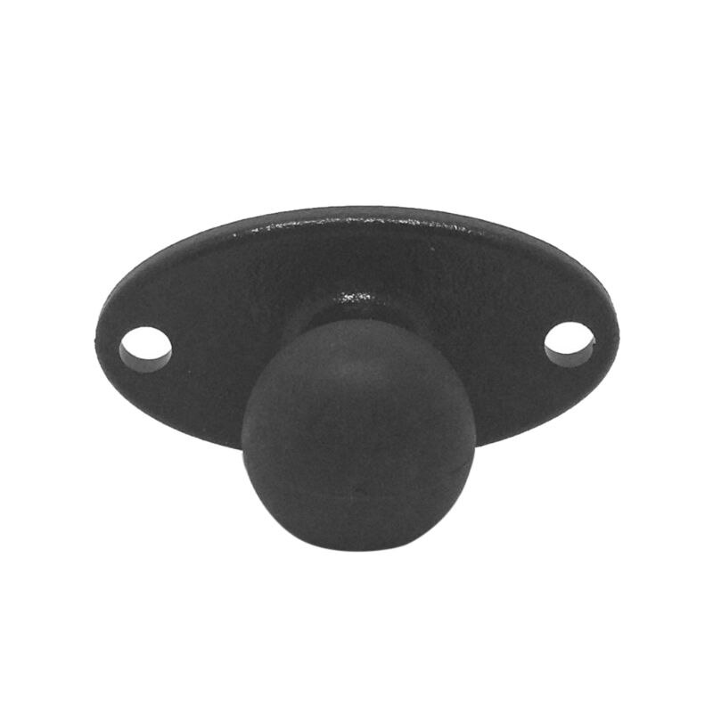 Plaque de support d'adaptateur de montage de tête de boule en caoutchouc pour supports de Ram pour Gopro caméra Smartphones bras d'extension pour Garmin ZUMO plaque Acc