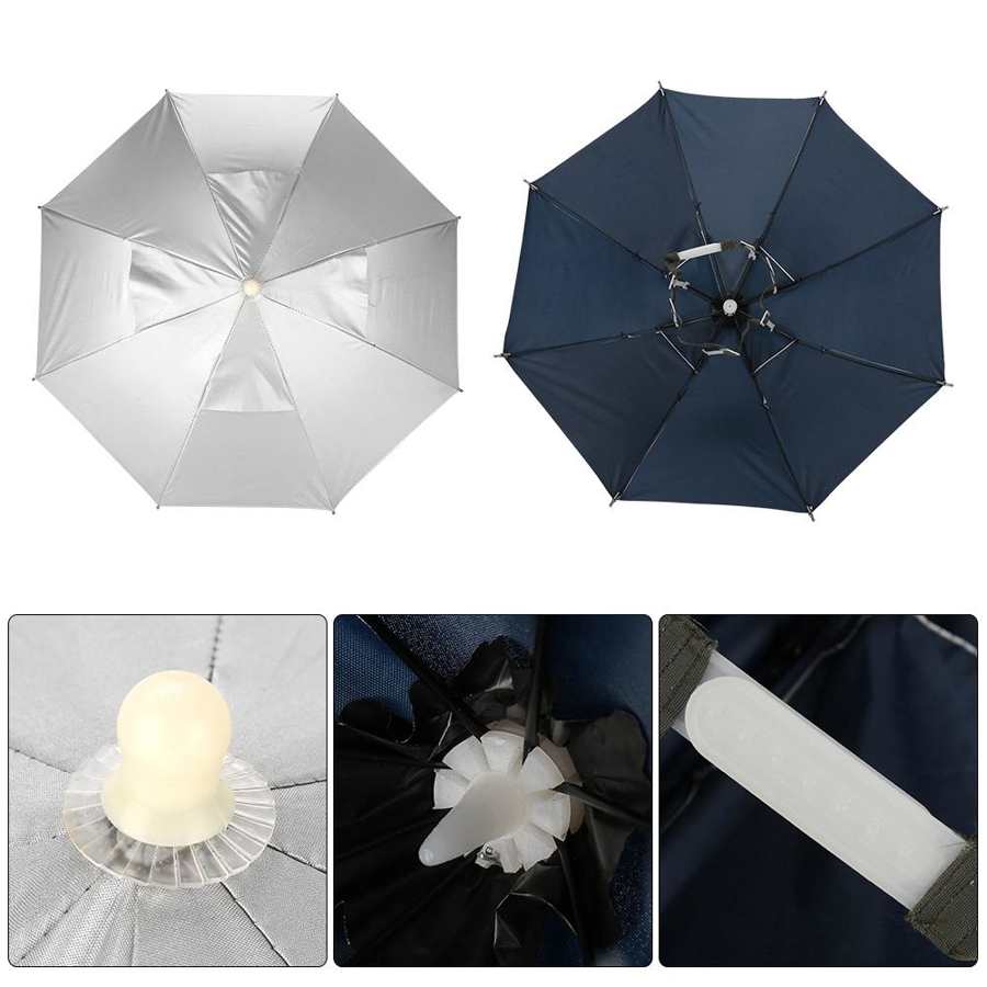 Hoed Paraplu Vissen Strand Camping Waterdicht Uv-bescherming Outdoor Sport
