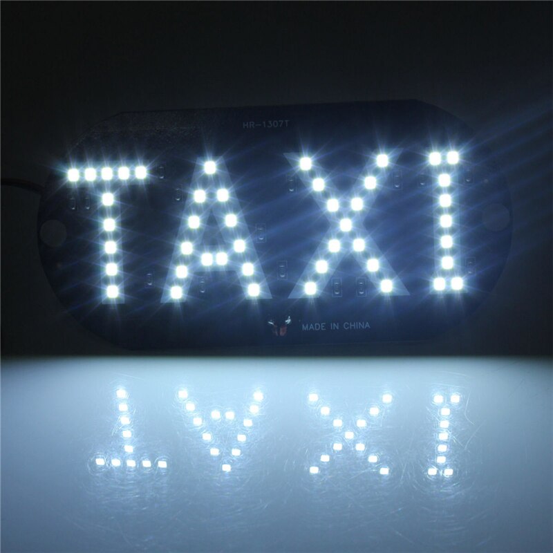 4 Kleur 12V 45 Led Auto Taxi Led Neon Bord Licht Voorruit Cab Indicator Lamp Teken Lamp Voorruit Taxi dak Led Top Light Lamp