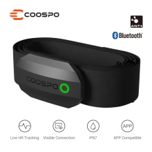 CooSpo-Monitor de ritmo cardíaco para el pecho H808S, Bluetooth ANT +, resistente al agua, para correr al aire libre, ciclismo, ordenador para bicicleta Wahoo Garmin