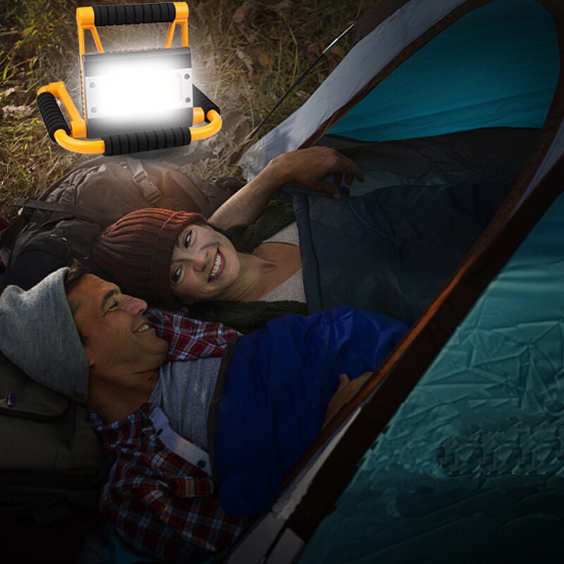 Multifunctional Work Light 360° Free Rotation High-Power Camping Lantern Built-in 5500mAh Battery USB Work Lamp Searchlight