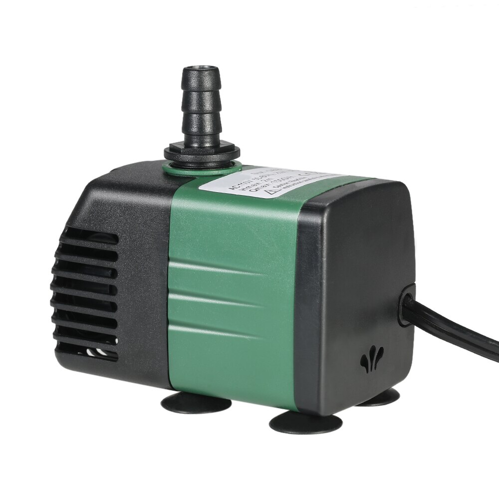 Pompe à eau Submersible pour Aquarium, 1500L/H 25W, fontaine de table, étang, jardin, systèmes hydroponiques, 2 buses AC220-240V