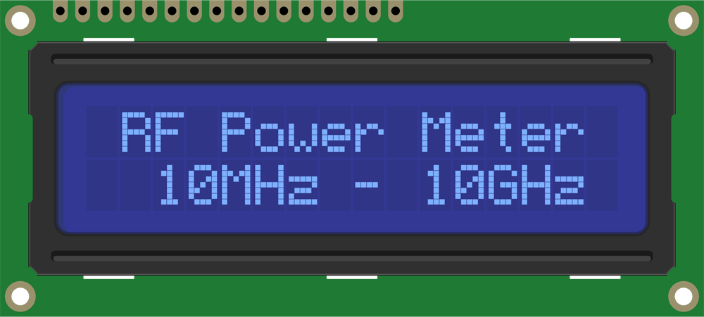 Rf Power Meter 10Mhz-10Ghz Digitale Rf Signaal Meten Meter Rf Power Demping