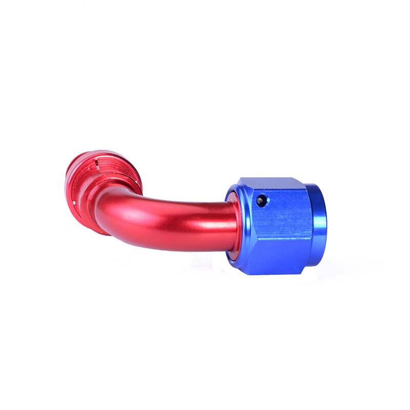 ESPEEDER AN Fitting AN 6 90 Graden Brandstof Push-On Montage Oliekoeler Slangfitting Herbruikbare Hose End Adapter olie Brandstofslang End