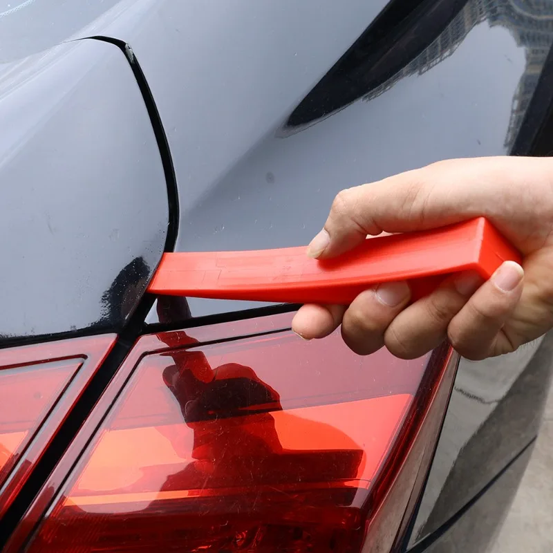 Auto Fenster Dent Reparatur Kunststoff Rot Auto Universal Brecheisen Vergrößerer Tür Aussparung Körper Fenster Tür Keil Entfernen Reparatur Hand Werkzeuge