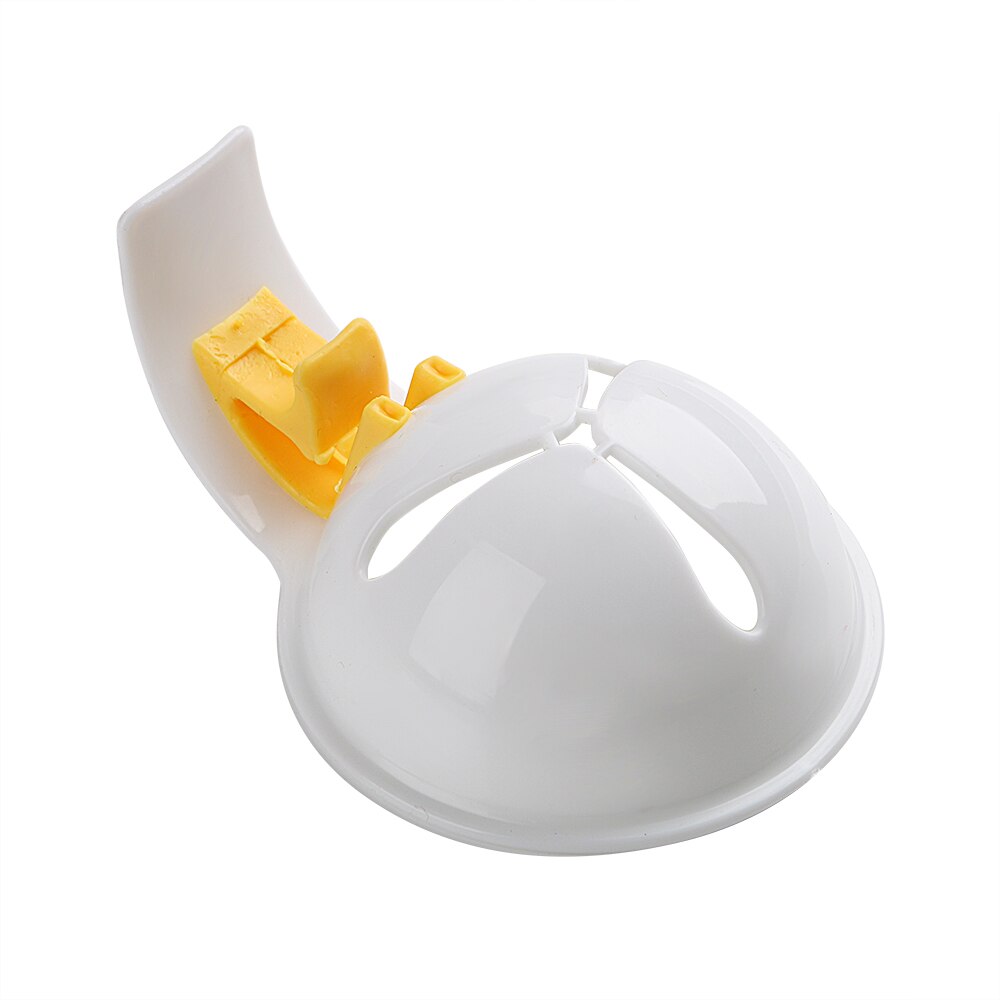 HILIFE Plastic Plastic Chef Dining Cooking Gadget White Yolk Sifting With Silicone Fixed Hook Home Kitchen Tool Egg Separator