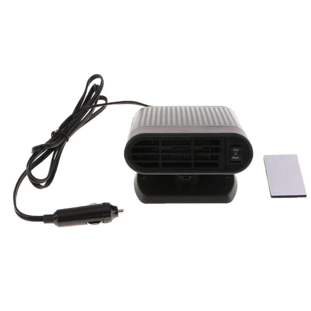 12V Portable Heating Cooling Heater Fan Car Auto Defroster Demister 150W Efficient Heat Dissipation