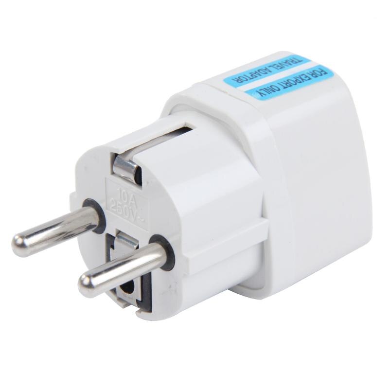 Universal UK US Plug naar Duitsland Plug Power Adapter Converter Muur Stopcontact Travel Power Socket Converter voor Duitsland gebruik