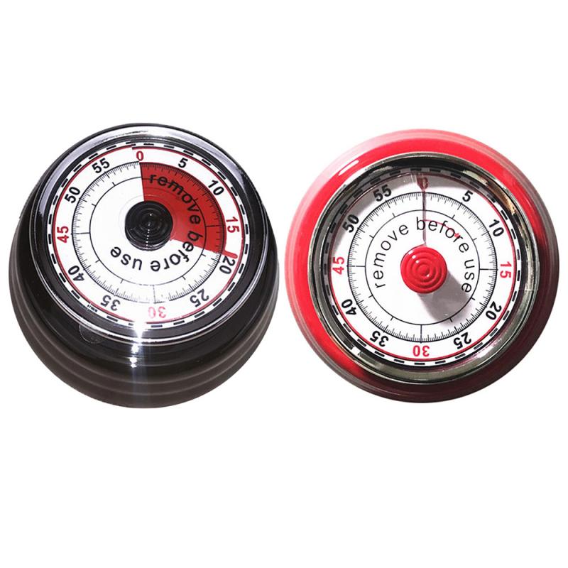 Kitchen Timer Adsorption Refrigerator Roman Dial Mechanical Kitchen Timers Yoga Timer Can Attract Refrigerator With Magnetic