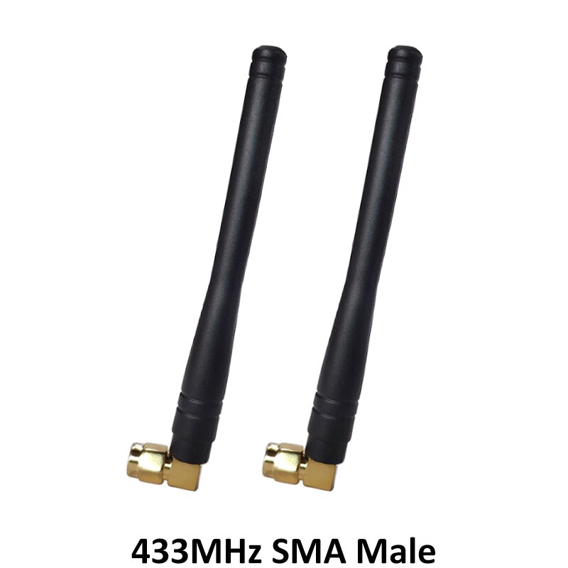 Lora lorawan compteur d'eau 433MHz antenne 3dbi SMA connecteur mâle pliant 433 mhz antenne étanche gaz meterwireless récepteur