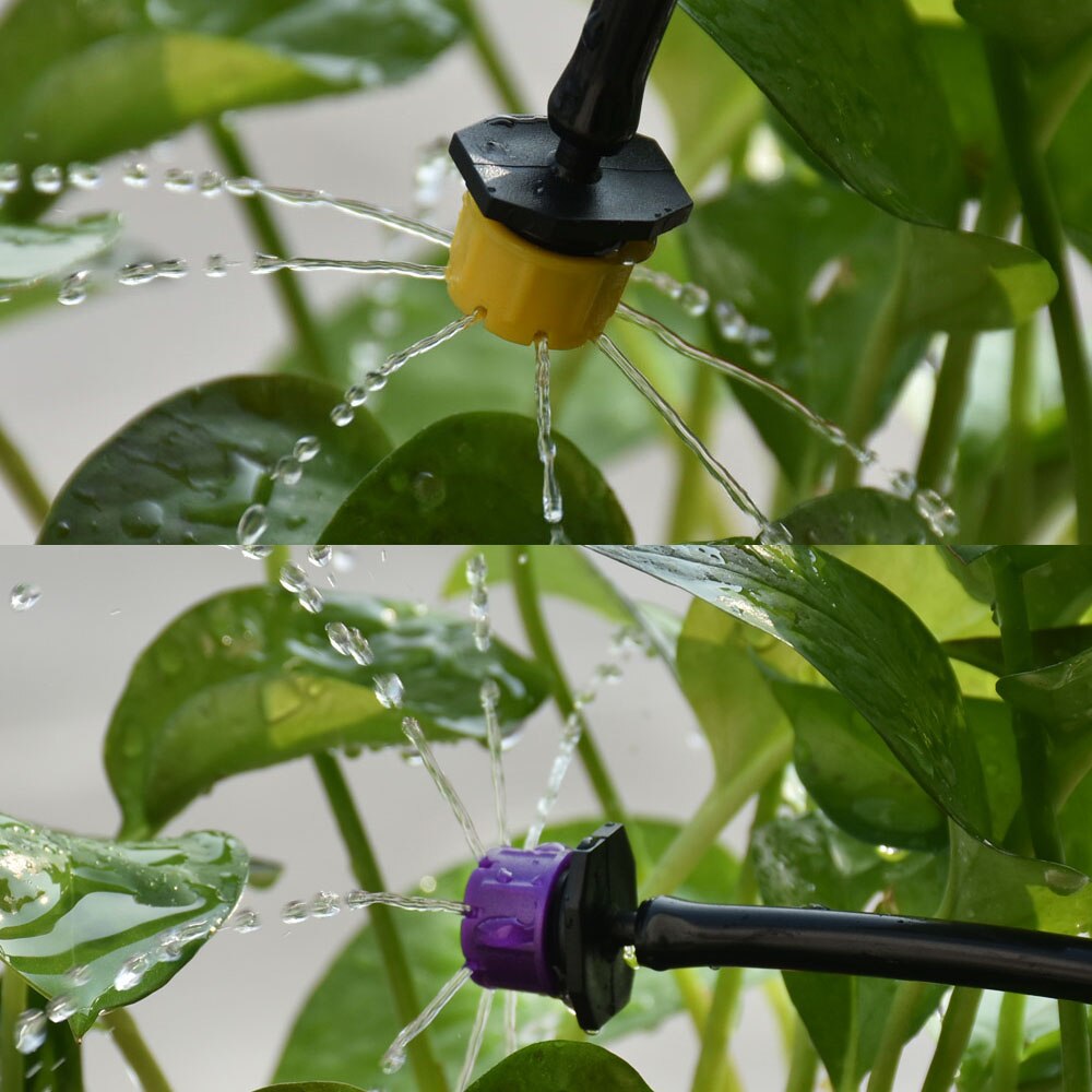 5-50M Automatisch Tuinbewateringssysteem Waterdruppelirrigatiesysteem Plant Bewatering Kit Irrigatie Druppelaars Timer Set