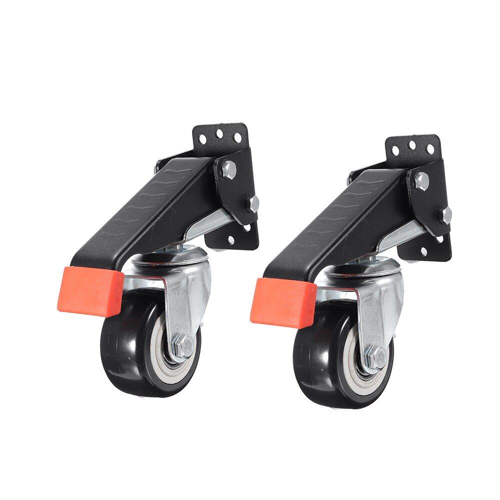 1/2/4 Pcs Set Zware 660 Lbs Werkbank Wielen Kit Intrekbare Caster Wielen Voor Werkbanken Machines & Tafels: 2pcs